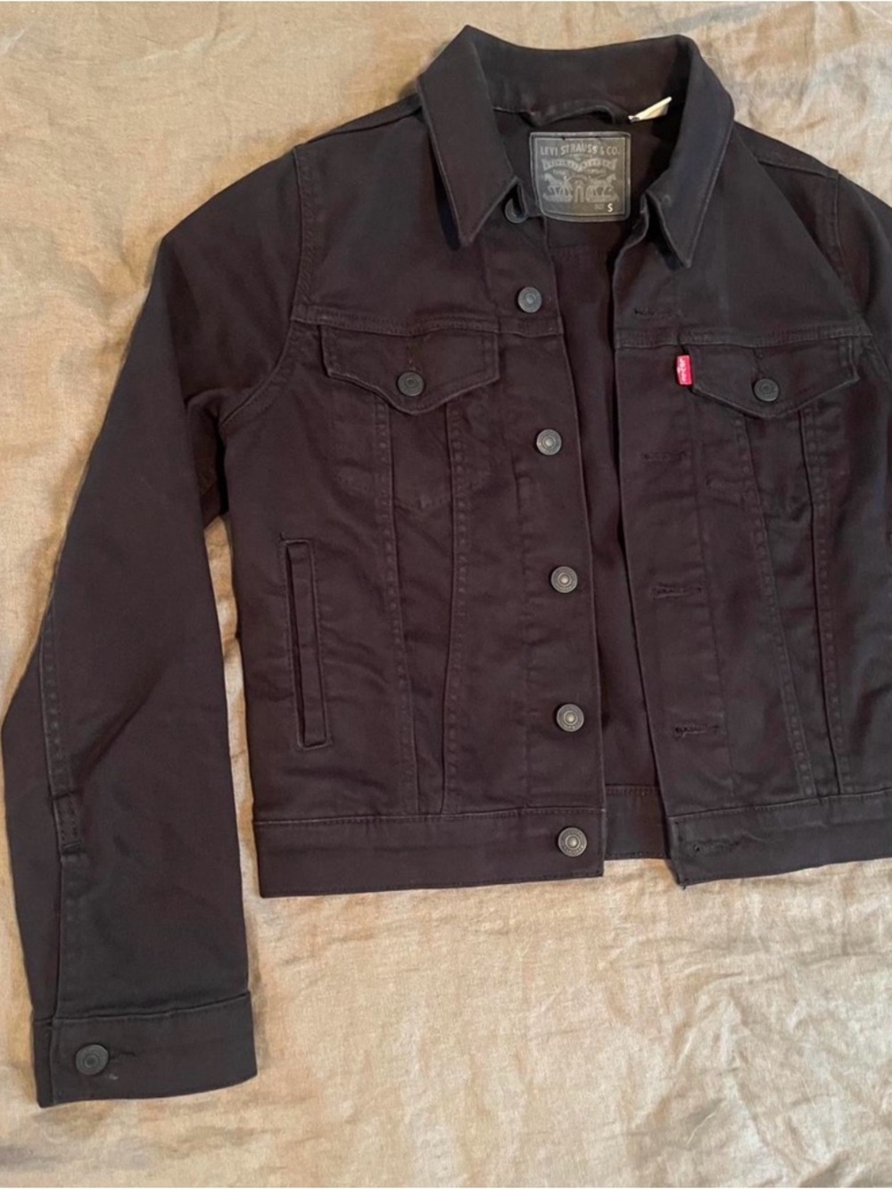 Levi's Black Denim Jacket